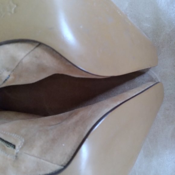 BCBGMAXAZRIA Tan Suede Boots - Picture 6 of 14